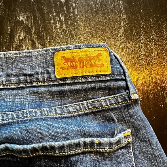 Vintage Retro Levi’s 505 Straight Leg Size 6 28x32 Blue Jean Denim Mom Jean - Picture 10 of 12